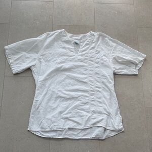 Elegant White Women's Blouse